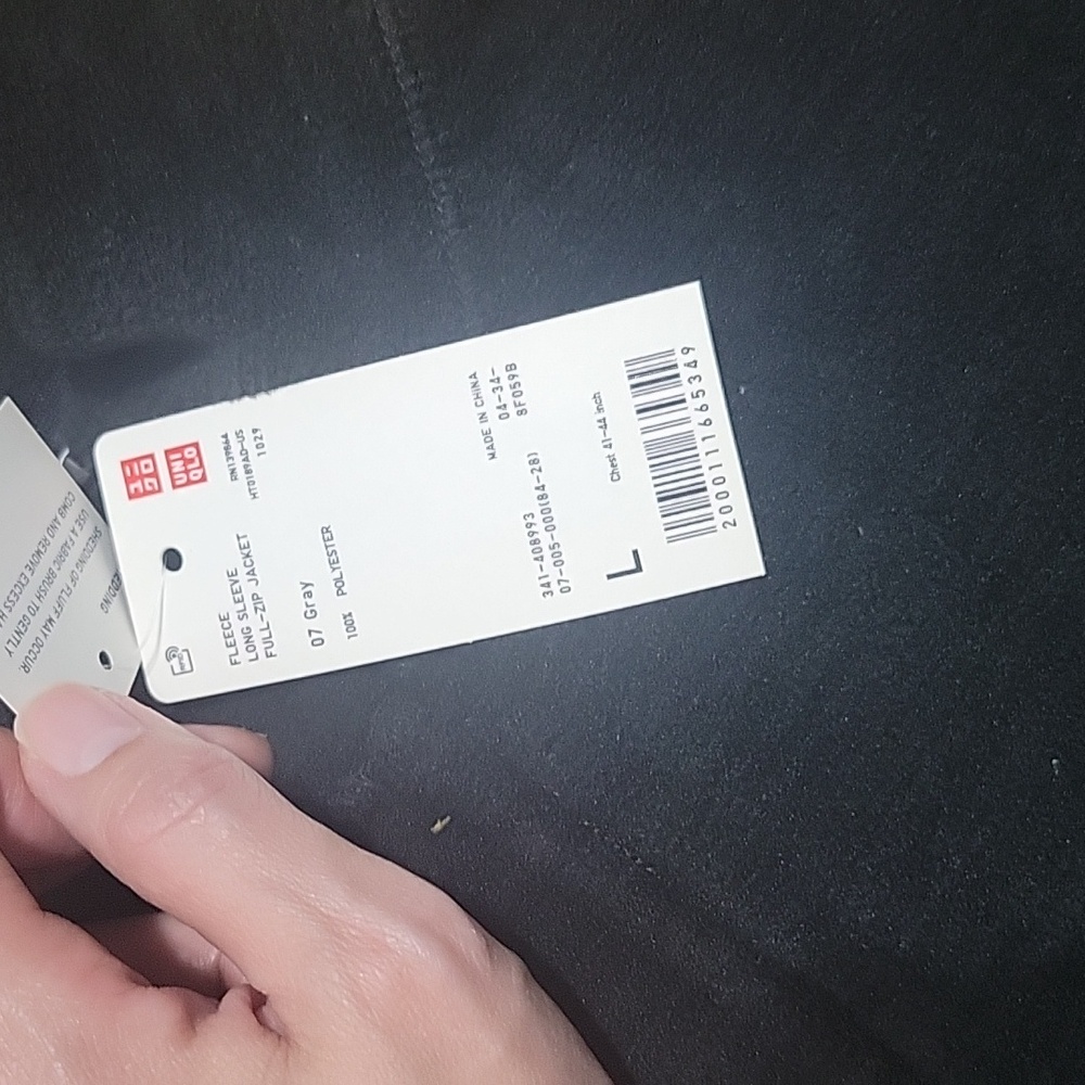 Fleece jacket zip - Picture 2 of 3